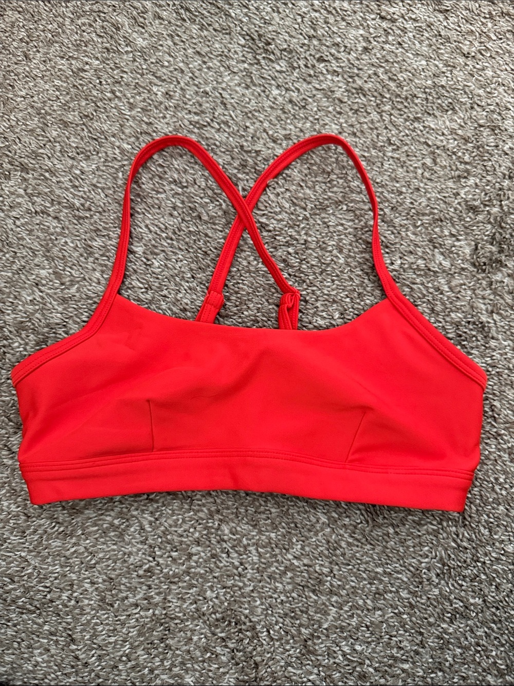 ALO Yoga Red sports bra